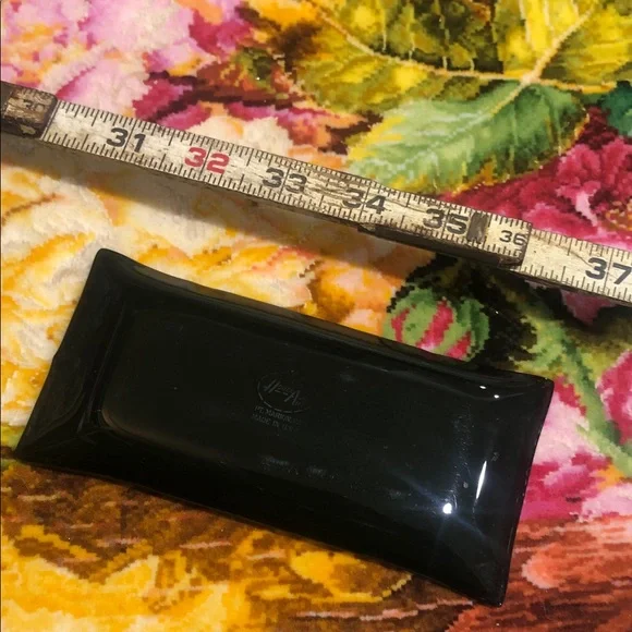 Vintage Kitsch Home Art Enamel Humorous Trinket Tray - Picture 8 of 9